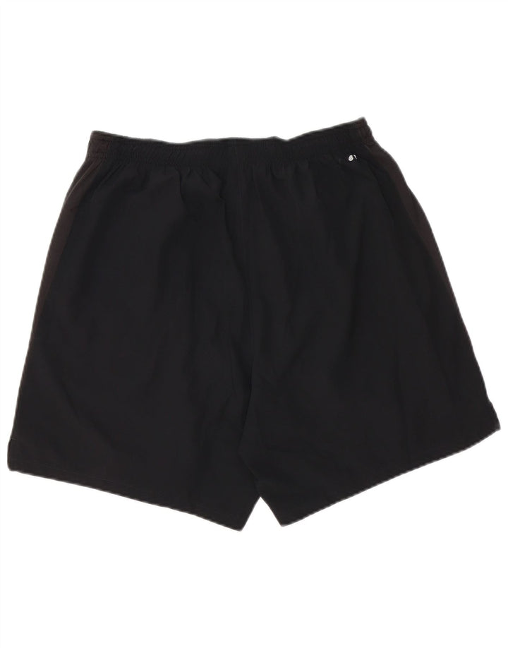 Pantaloncini sportivi da uomo New Balance Large in poliestere color block nero