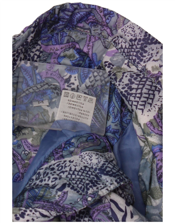 Giubbotto bomber da donna con motivo astratto VINTAGE UK 14 medio multicolore