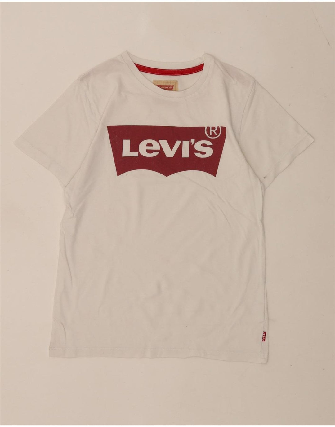 Maglietta grafica Levi's per ragazzi, 11-12 anni, bianca
