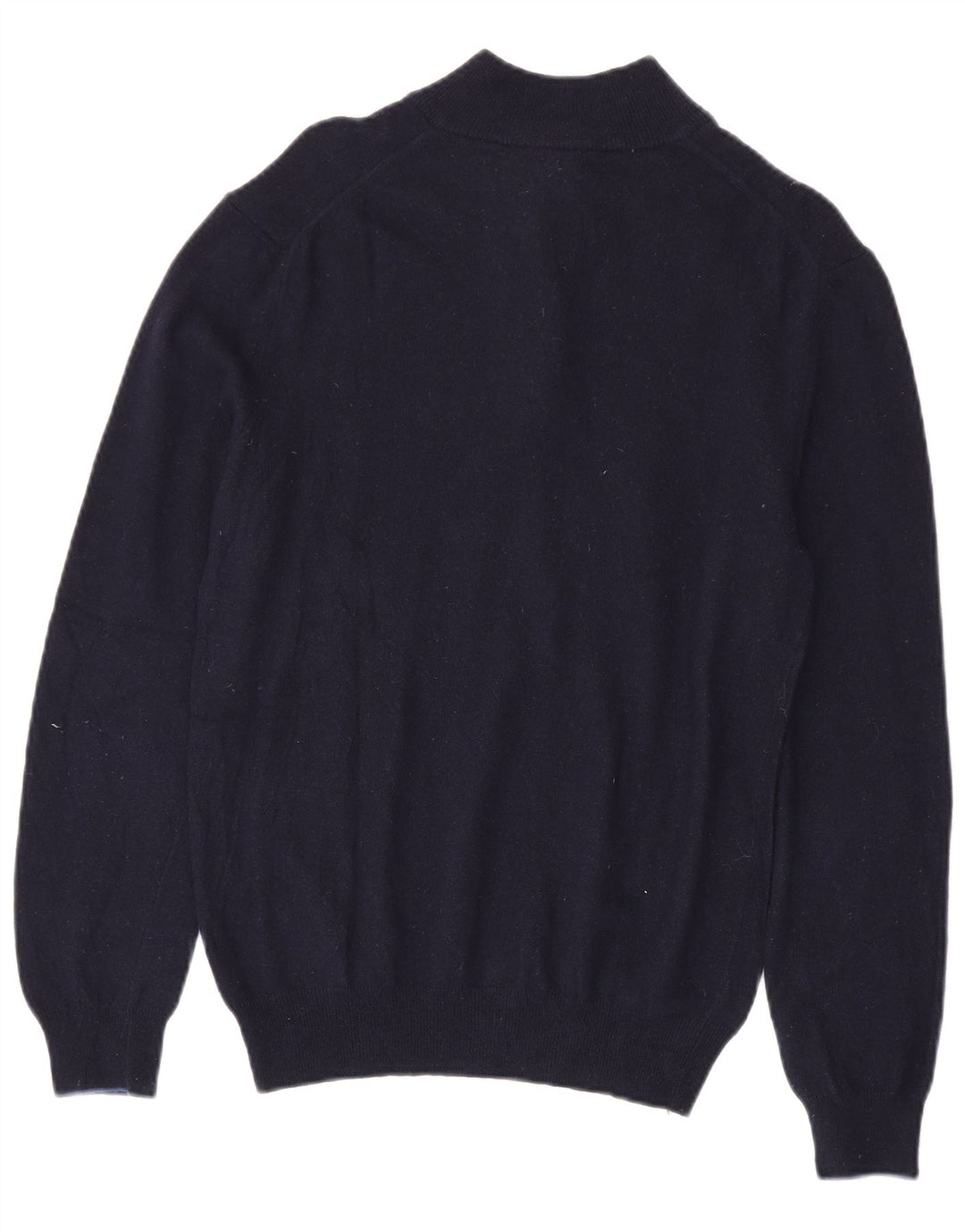 Maglione da donna Harmont & Blaine con collo con zip UK 12 Lana medio blu navy