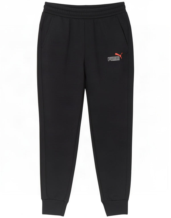 Puma Pantaloni da tuta da uomo Joggers Small Black Cotton