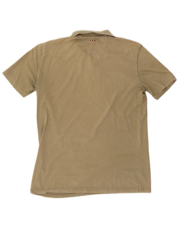 Polo da uomo Napapijri verde medio