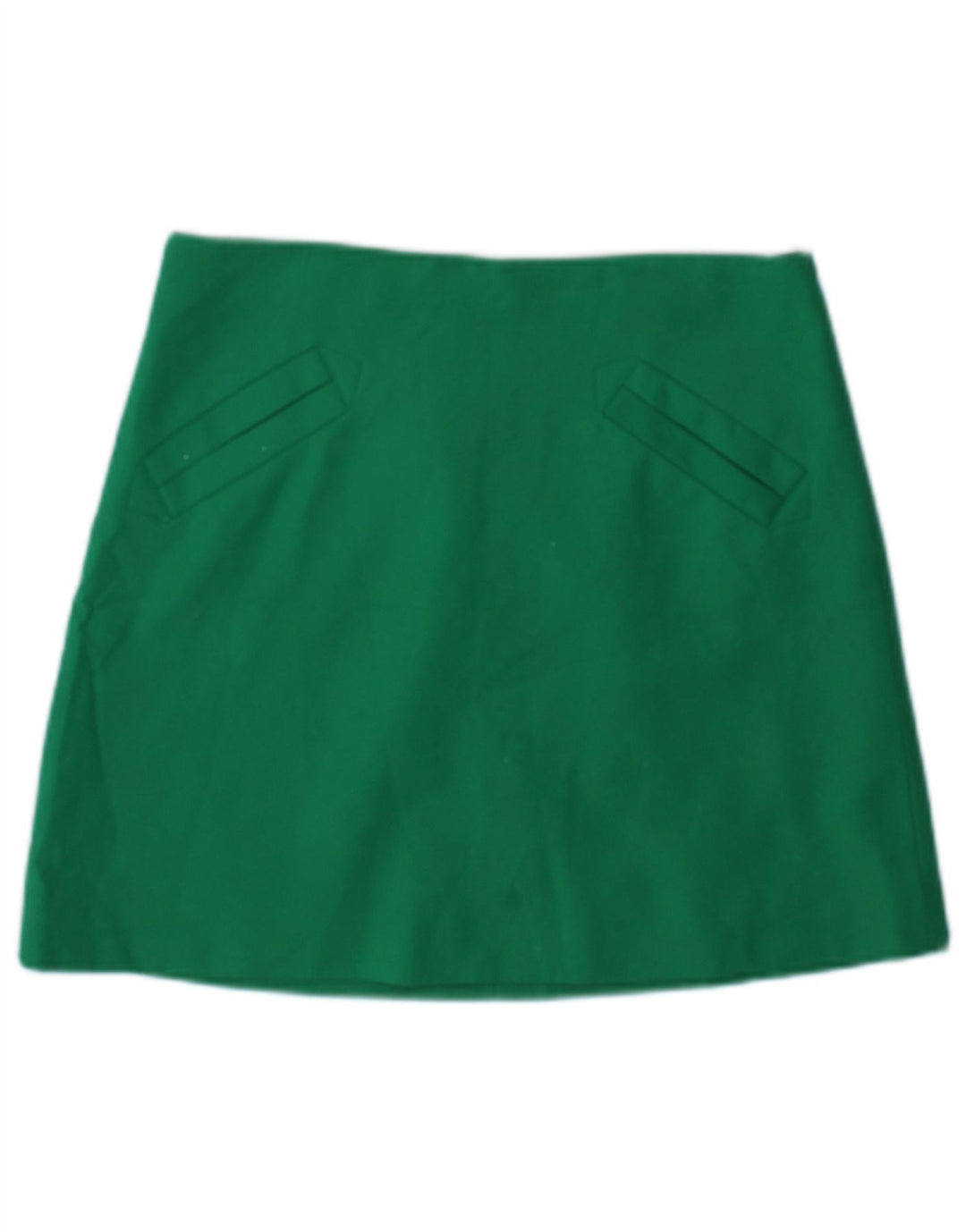 Minigonna Zara da donna piccola W26 acetato verde