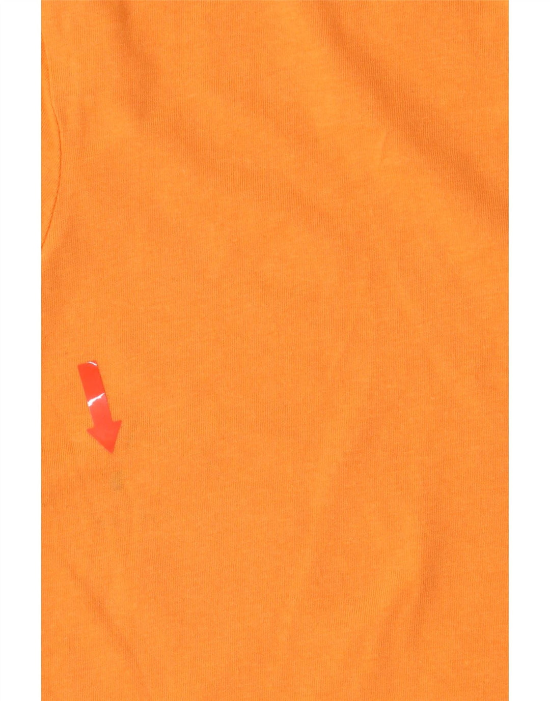 ZARA Womens T-Shirt Top UK 12 Medium Orange Vintage Zara and Second-Hand Zara from Messina Hembry 