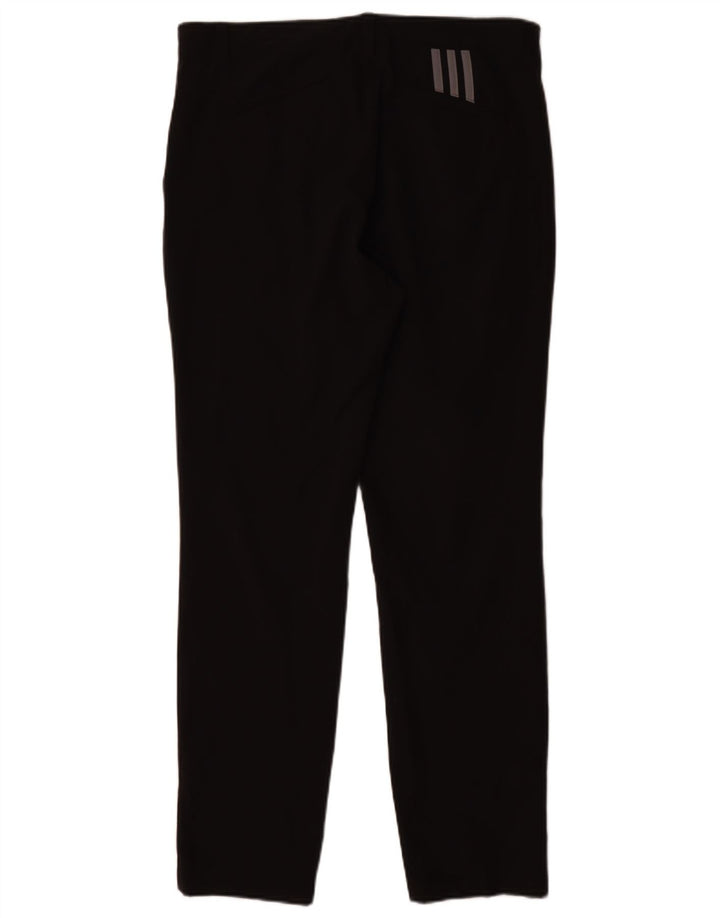 Pantaloni chino slim da donna Adidas W32 L32 poliestere nero
