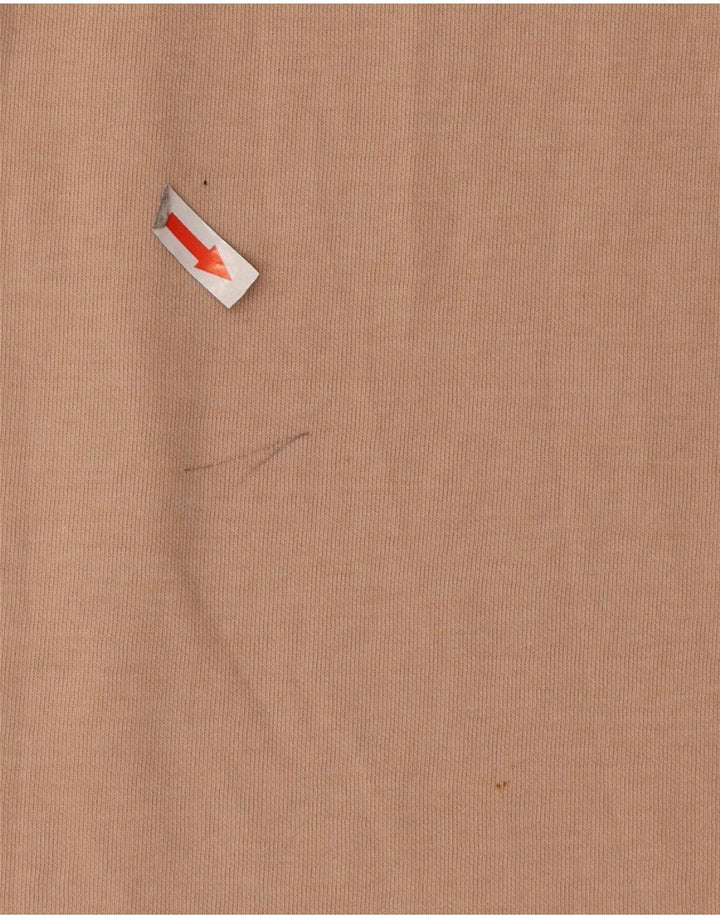 Abito a trapezio da donna Zara UK 16 grande in cotone beige