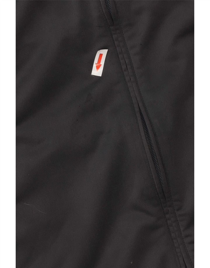 Giacca da tuta grafica da uomo Emporio Armani grande poliestere grigio