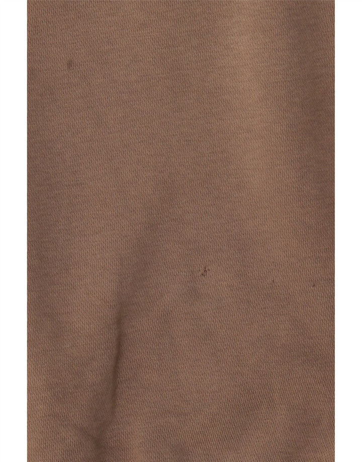 Felpa REEBOK da uomo, vestibilità ampia, marrone medio