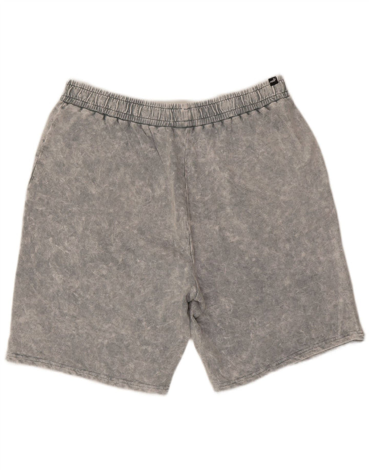 Pantaloncini sportivi da uomo Puma 2XL Grigio Tie Dye Cotton