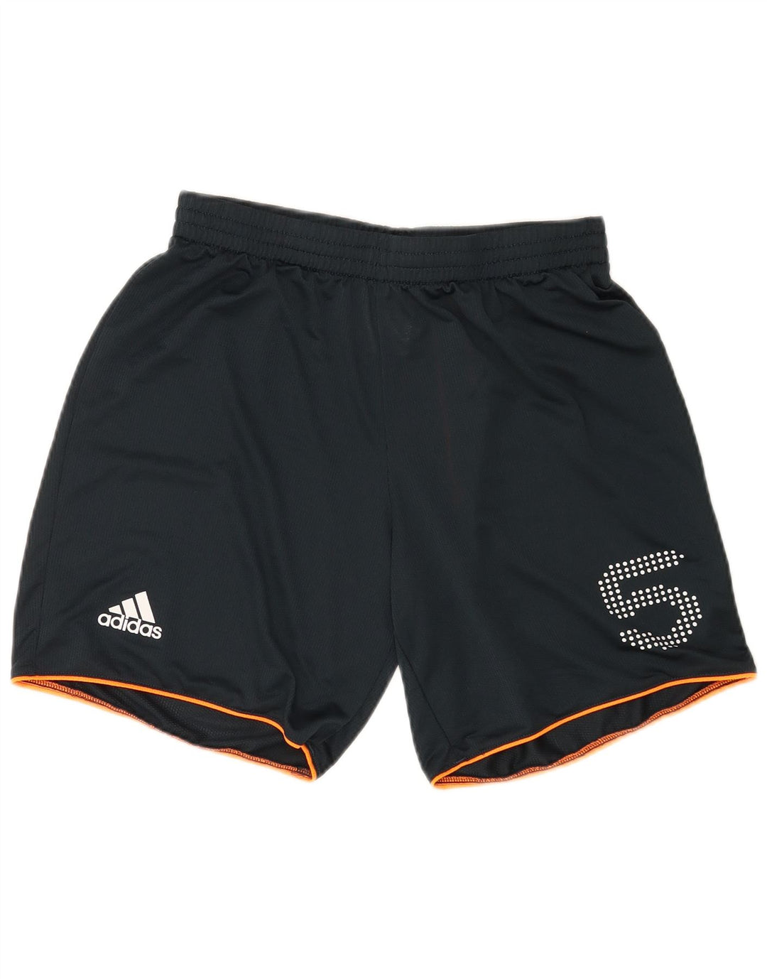 Pantaloncini sportivi grafici da uomo Adidas medi in poliestere blu navy