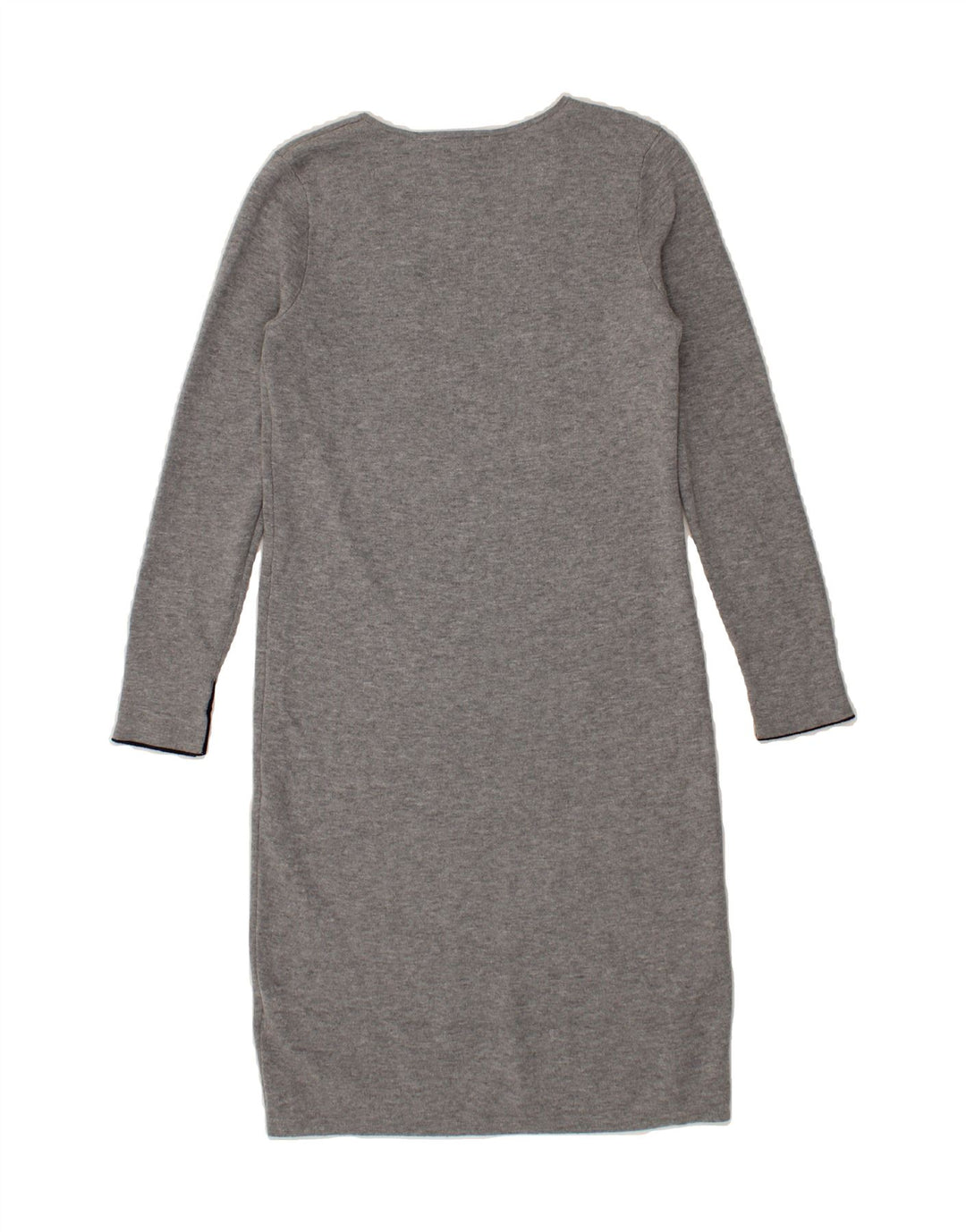 WHITE STUFF Womens Long Sleeve Jumper Dress UK 8 Small  Grey Cotton Vintage White Stuff and Second-Hand White Stuff from Messina Hembry 