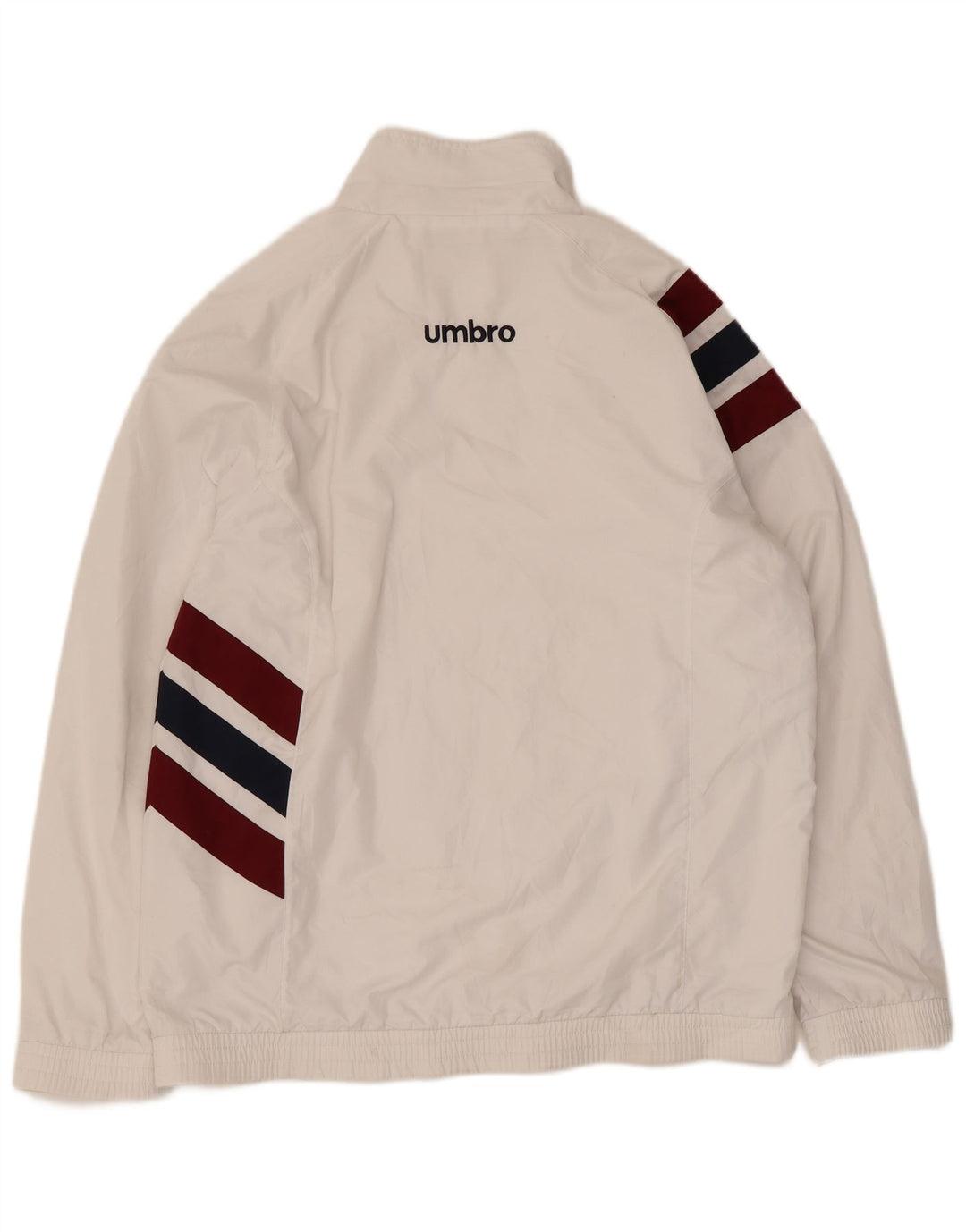 Giacca da tuta da uomo Umbro XL Sport in poliestere color block bianco