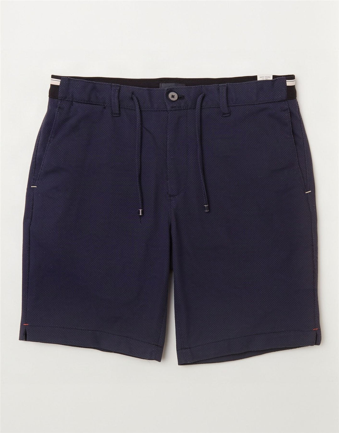 Pantaloncini chino da uomo Zara medi W31 poliestere blu navy