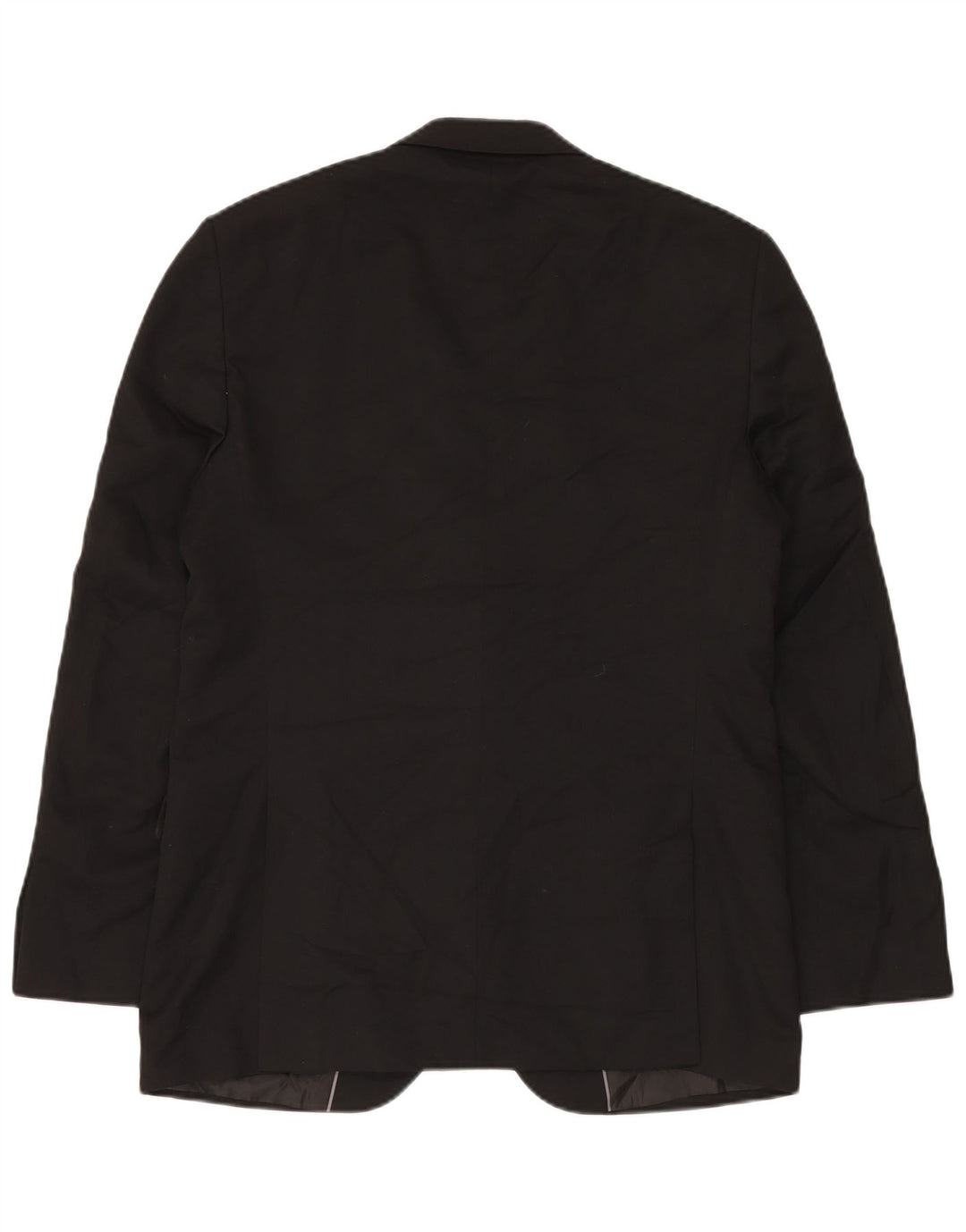 Giacca blazer a 2 bottoni vestibilità regolare da uomo Marks & Spencer EU 50 grande nera