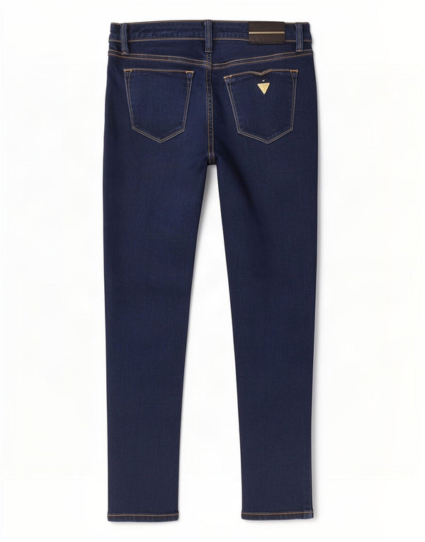 Jeans Guess Beverly Low Skinny da donna W29 L27 in cotone blu navy