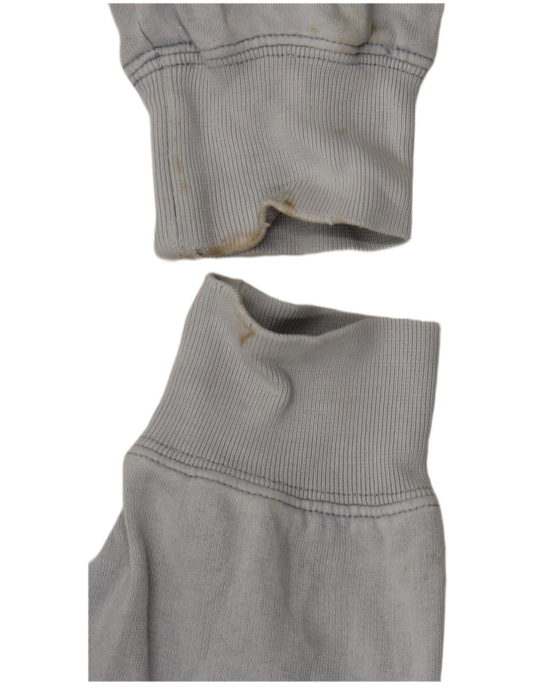 Maglione con cappuccio e zip da donna Asics UK 16 grande cotone grigio