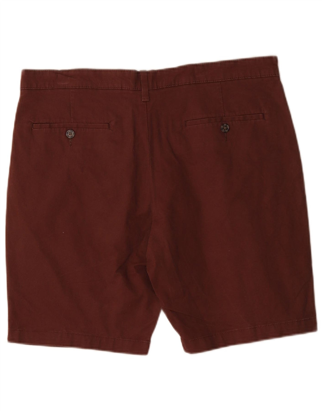 Pantaloncini chino da uomo Marks & Spencer W36 grandi in cotone marrone