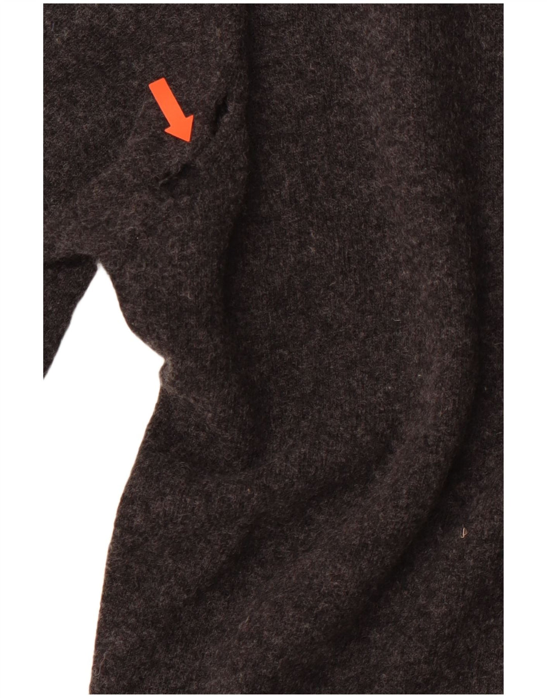 LACOSTE Maglione da uomo con scollo a V taglia 4 grigio medio in lana vergine