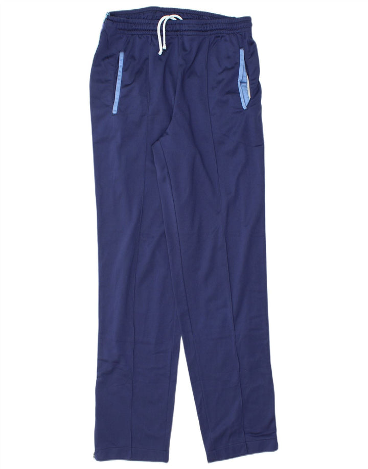 Pantaloni da tuta grafica da uomo Asics medi blu navy in poliammide