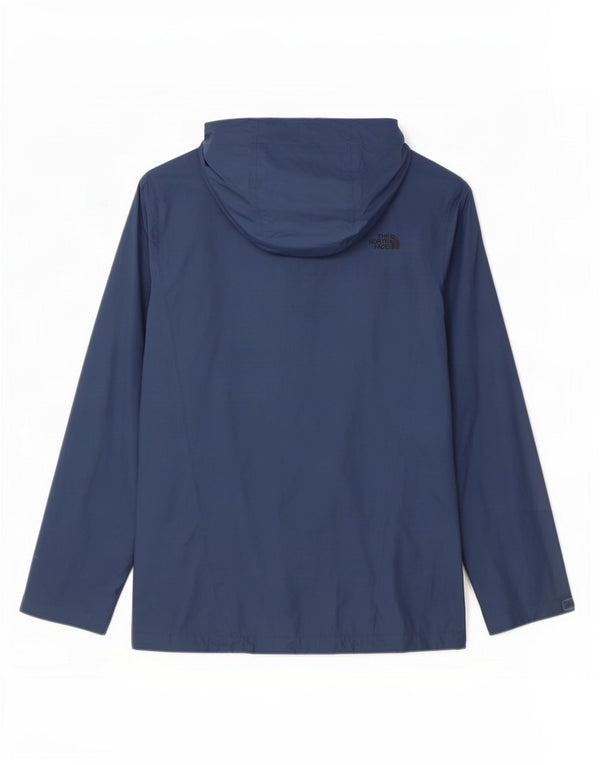 Giacca antipioggia con cappuccio da donna The North Face UK 16 Large Blu Navy