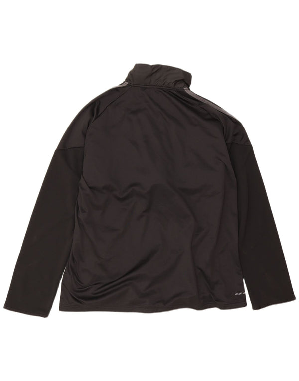 Giacca da uomo Adidas Aeroready Zip Neck Tuta XL Poliestere nero