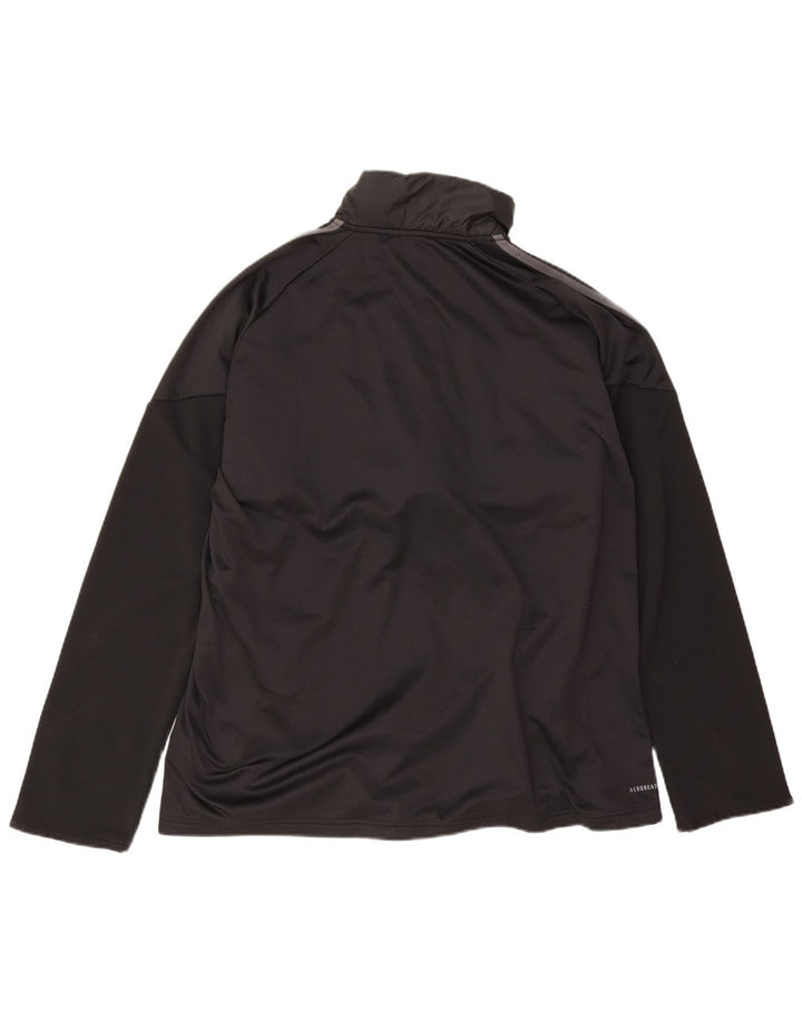 Giacca da uomo Adidas Aeroready Zip Neck Tuta XL Poliestere nero