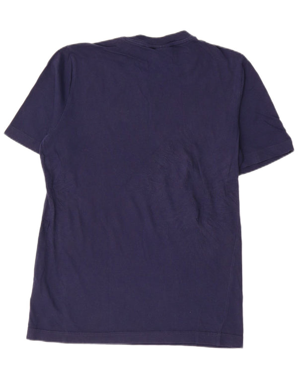 T-shirt da uomo Adidas Top XS blu navy in cotone