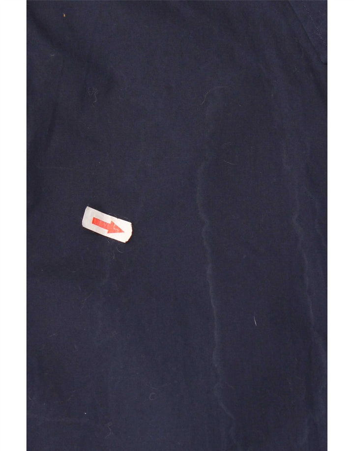 Camicia a maniche corte da uomo Michael Kors XL in cotone blu navy