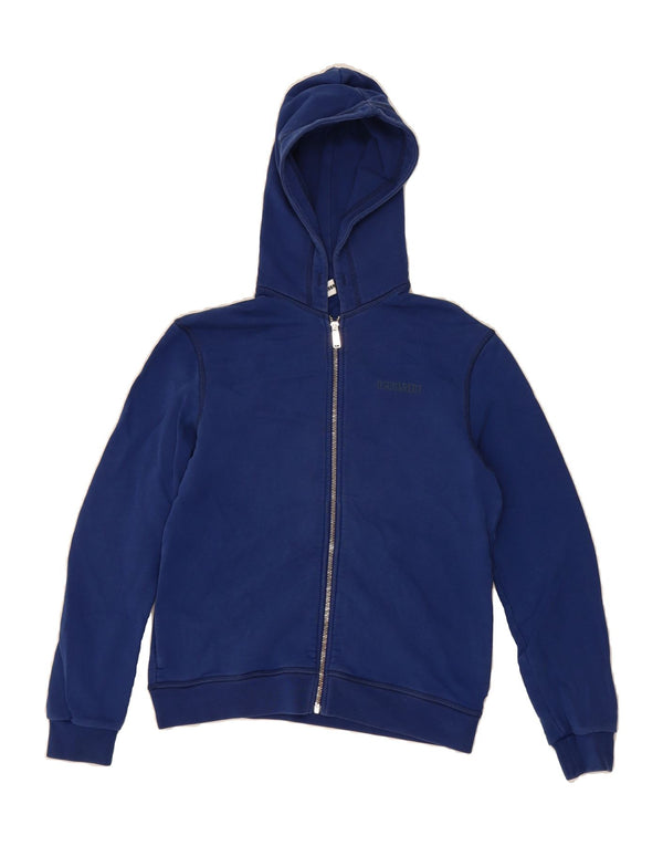 DSQUARED2 Boys Zip Hoodie Sweater 13-14 Years Navy Blue