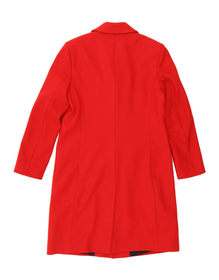 FRENCH CONNECTION Womens Overcoat UK 10 Small  Red Wool Vintage French Connection and Second-Hand French Connection from Messina Hembry 