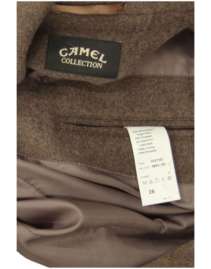 Giacca blazer a 2 bottoni da uomo Camel Active UK 44 2XL Lana vergine grigia