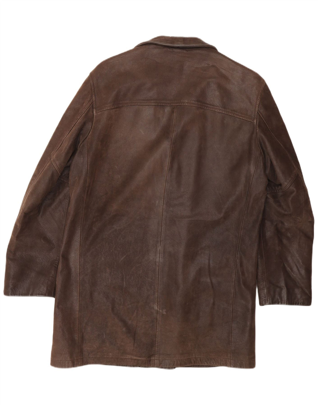 Giacca in pelle da uomo STEWART UK 38 Pelle marrone medio