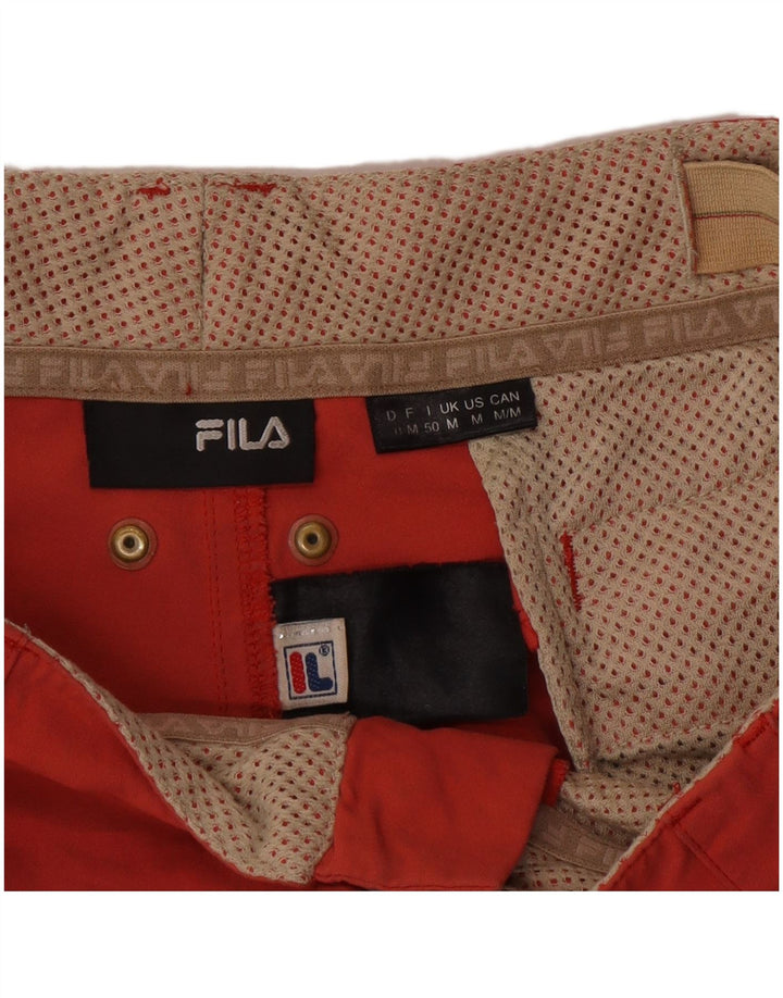 Pantaloncini cargo Fila da uomo medi W32 rossi