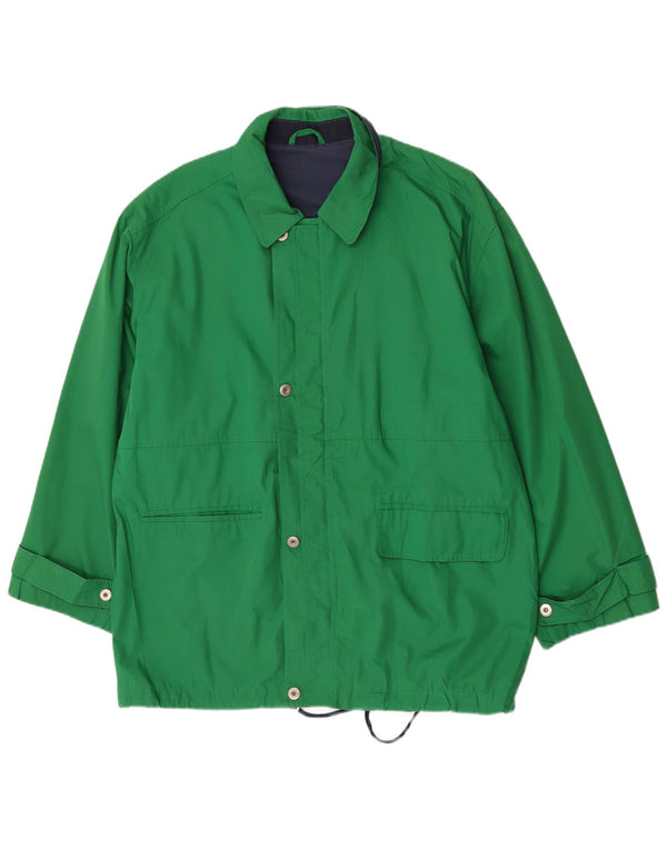 Giacca utilitaria vintage da uomo UK 42 XL verde