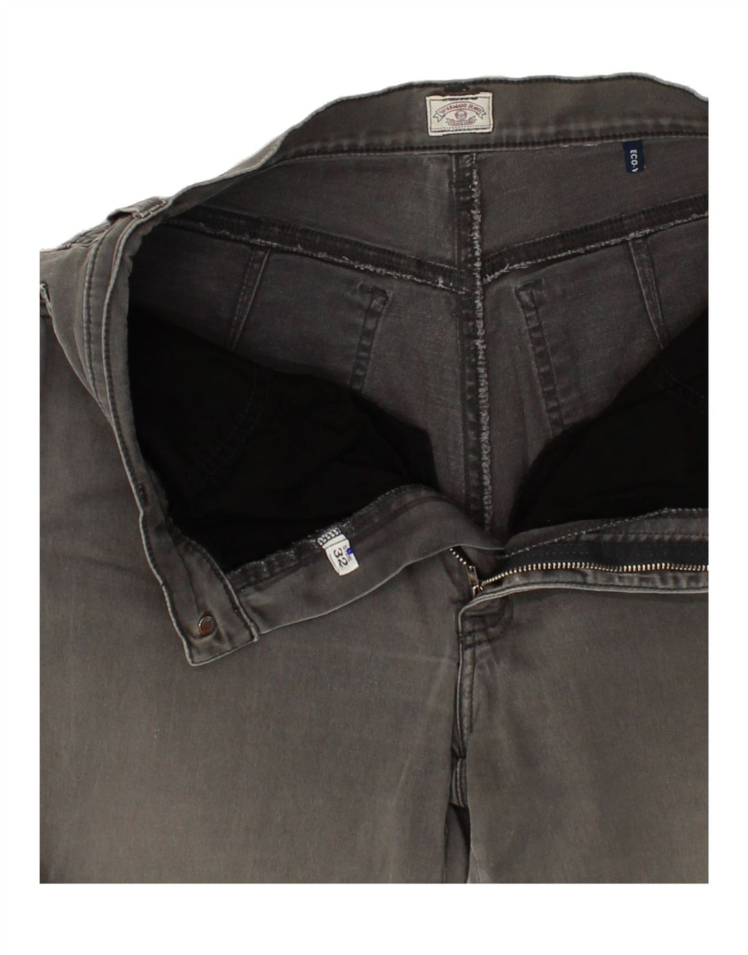 ARMANI Womens Slim Jeans W32 L31 Grey Cotton Vintage Armani and Second-Hand Armani from Messina Hembry 
