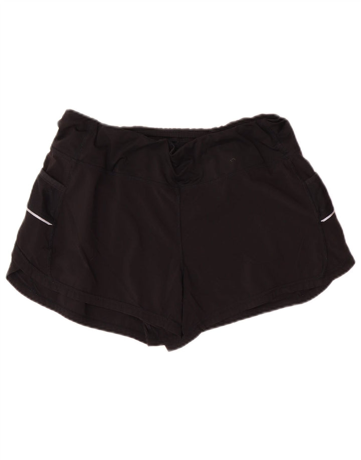 Pantaloncini sportivi da donna ATHLETA UK 12 Medium Nero Poliestere