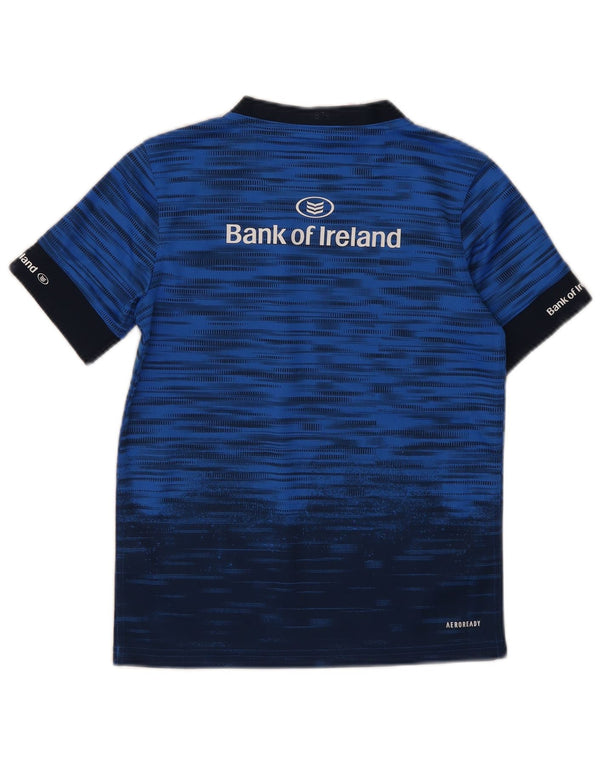 Maglietta grafica Adidas da ragazzo Leinster Rugby Graphic 11-12 anni Blu Colourblock