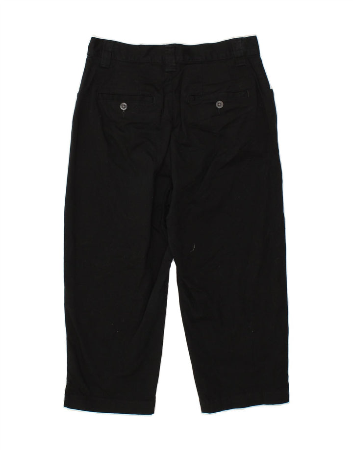 LEE Womens Capri Casual Trousers W28 L19 Black Cotton Vintage Lee and Second-Hand Lee from Messina Hembry 