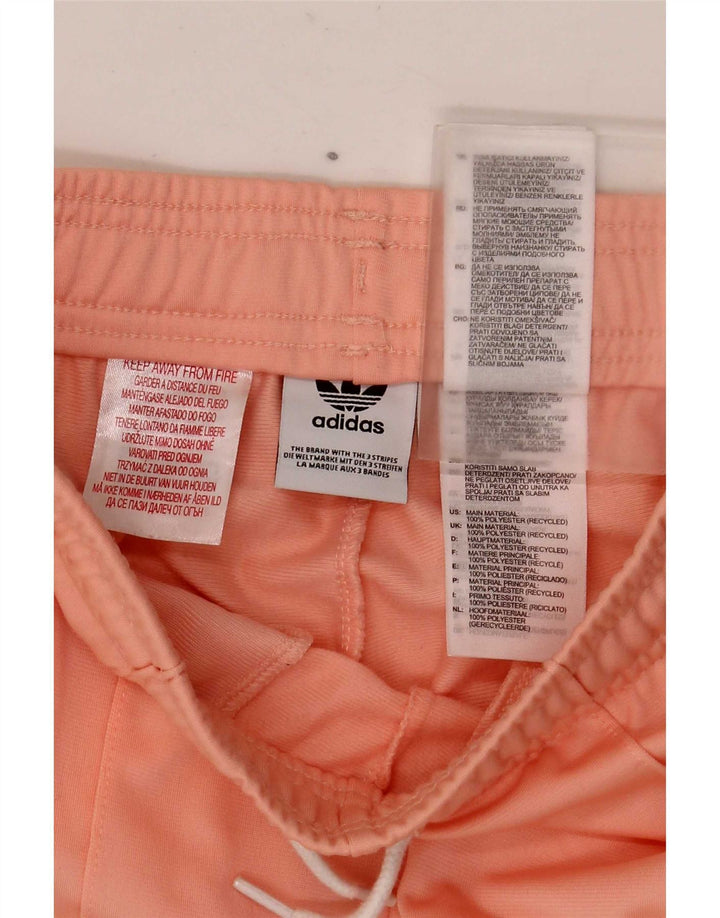 Pantaloni Tuta Adidas Bambina 11-12 Anni Poliestere Rosa