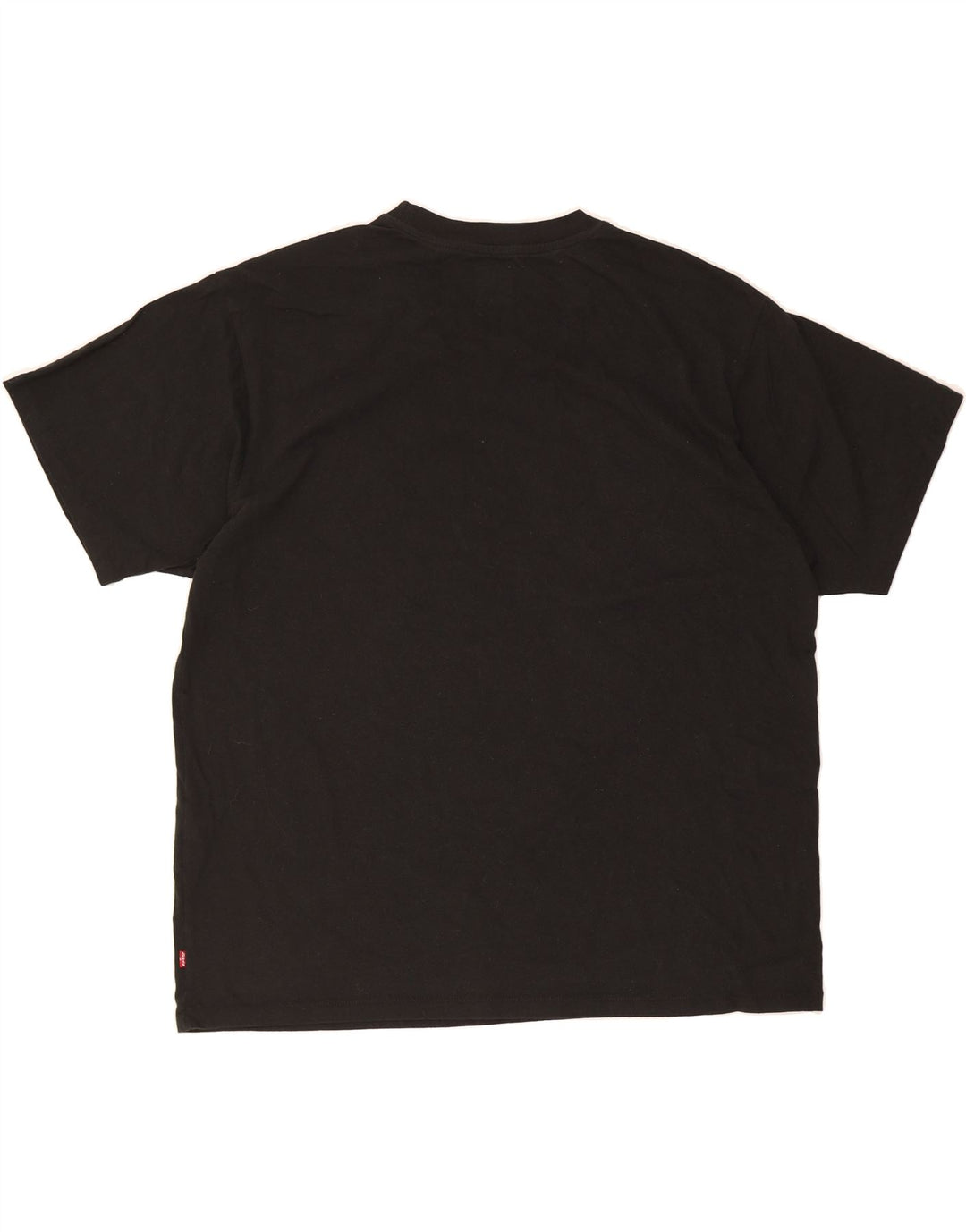 LEVI'S Mens Relaxed T-Shirt Top Large Black Cotton Vintage Levi's and Second-Hand Levi's from Messina Hembry 