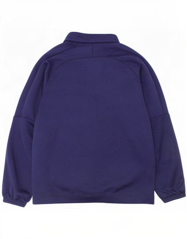 Giacca sportiva da ragazza Puma 7-8 anni in poliestere blu navy