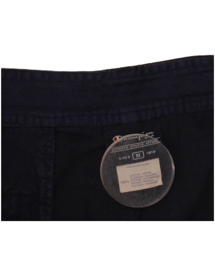 Pantaloncini chino da uomo Champion medi W32 in cotone blu navy