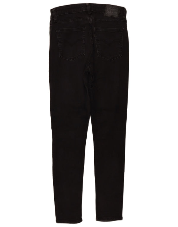 Jeans skinny a vita alta Levi's 721 da donna W29 L30 cotone nero