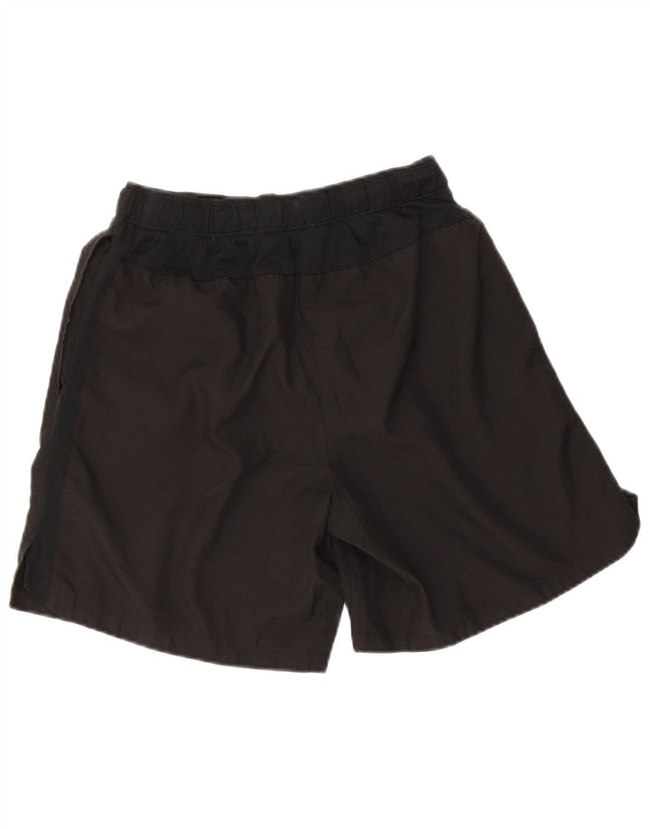 Pantaloncini sportivi Nike da donna Dri Fit UK 12 medio nero poliestere