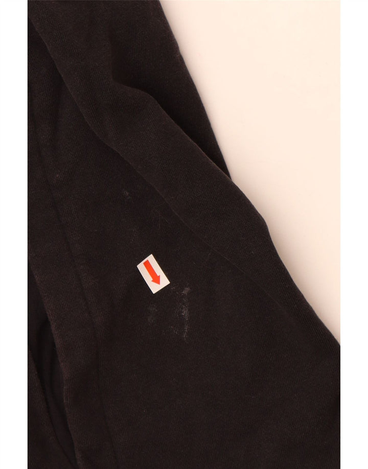 DESIGUAL Donna Felpa con cappuccio grafica Topolino UK 14 Medio Nero