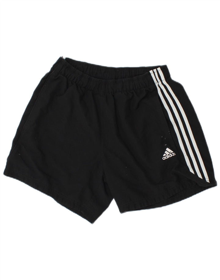 Pantaloncini sportivi Adidas Climalite da uomo medio poliestere nero