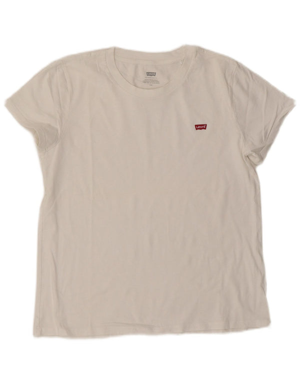 T-shirt da donna Levi's Top UK 14 grande bianca