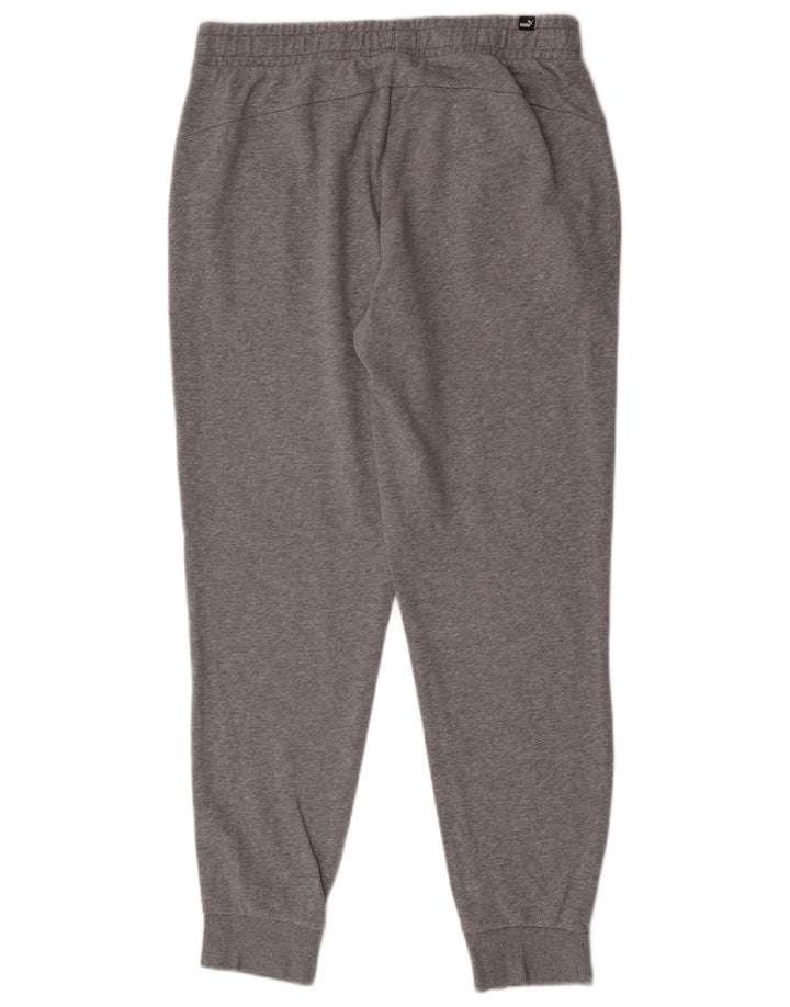 Pantaloni da tuta da uomo Puma Joggers grandi in cotone chiazzato grigio