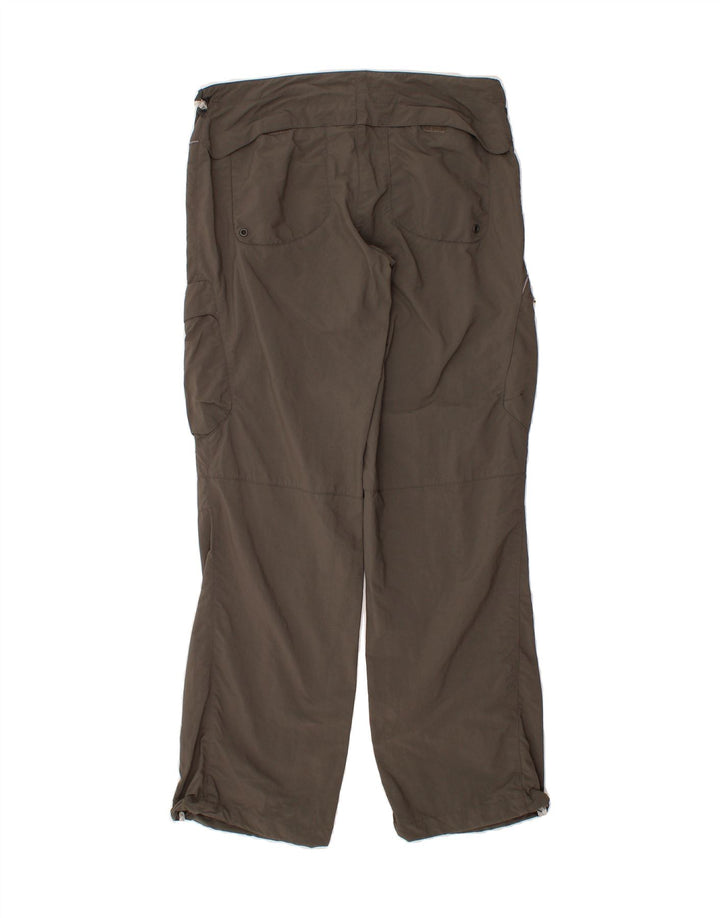 TRIBORD Womens Straight Cargo Trousers EU 42 Large W34 L33 Grey Polyamide Vintage Tribord and Second-Hand Tribord from Messina Hembry 