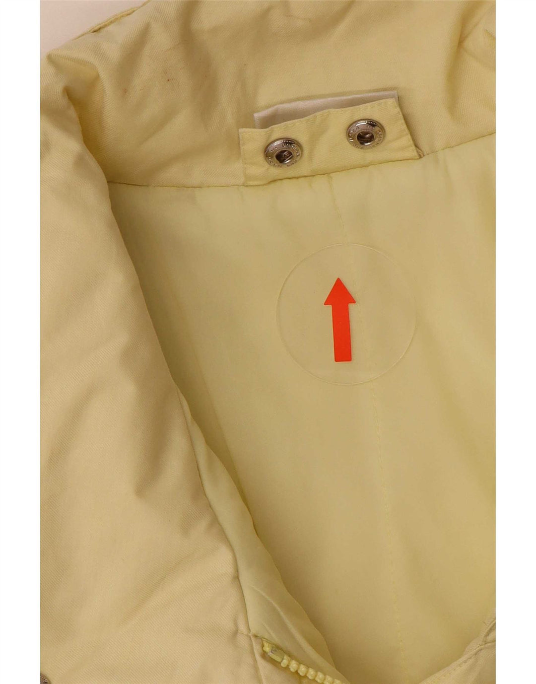 Giacca a vento oversize da donna Klepper IT 42 cotone giallo medio